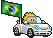 Carflags Flagge-Boy Brasilien