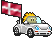 Carflags Flagge-Boy Dänemark