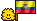 Soccer-Flag Ecuador (extrem häufig)