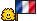 Soccer-Flag Frankreich