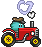 Herbst Traktor (animiert)